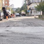 Partito il ripristino delle asfaltature in corso Matteotti