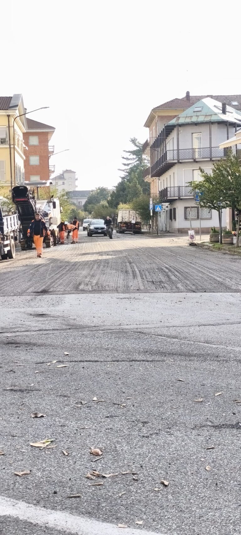 Partito il ripristino delle asfaltature in corso Matteotti