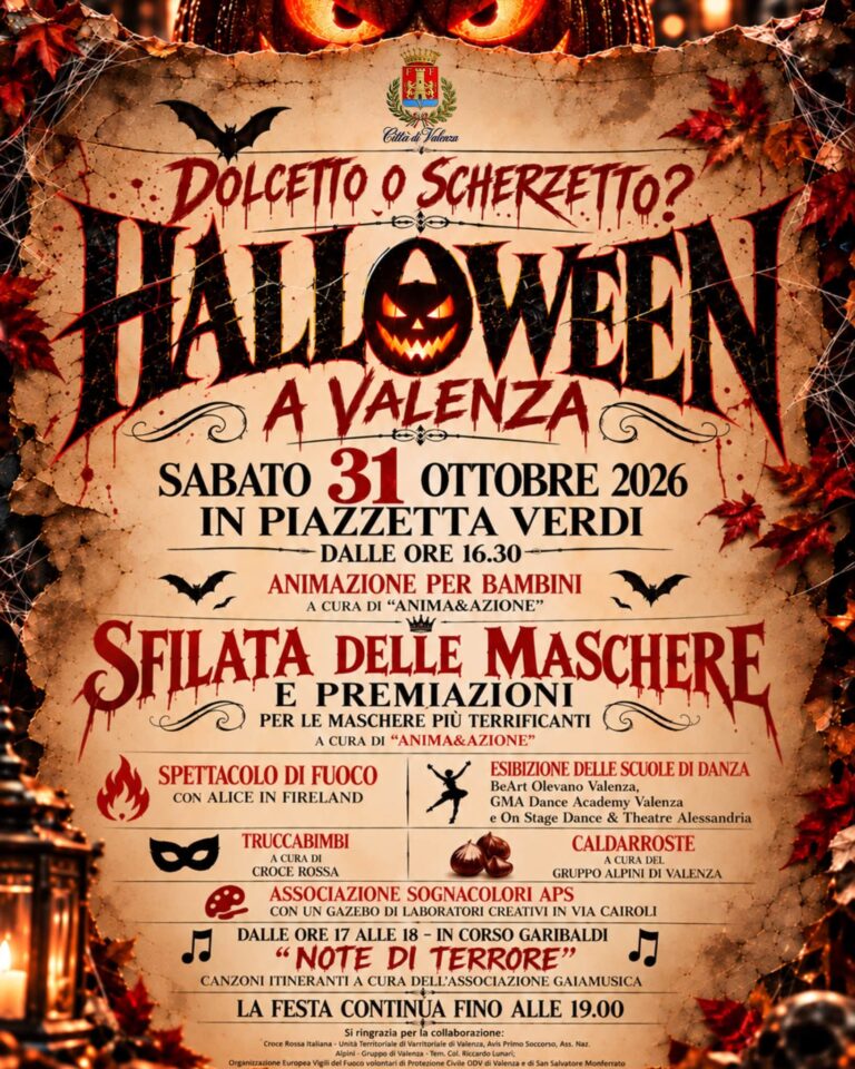 Halloween a Valenza