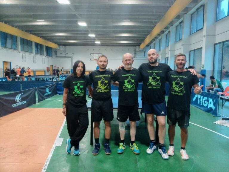 Tennistavolo C2, Rolandi Auto prima vittoria a Chieri