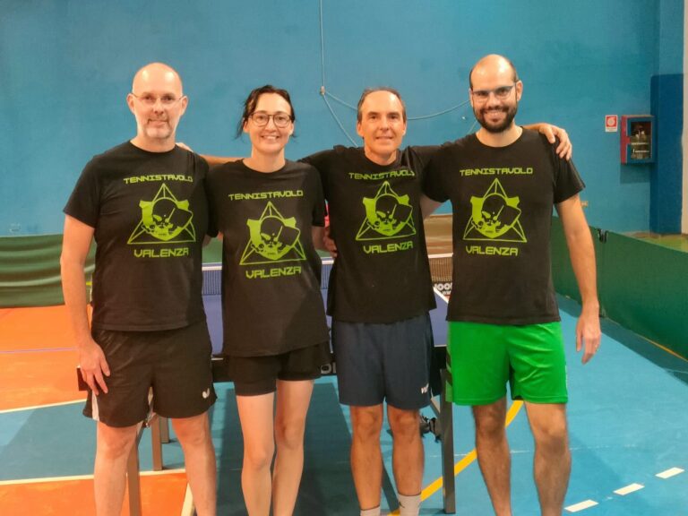 Tennistavolo D2, partenza in salita per Valenza Argento