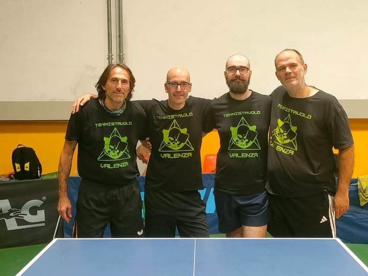 Tennistavolo D1, Valenza Oro vince tra le mura amiche
