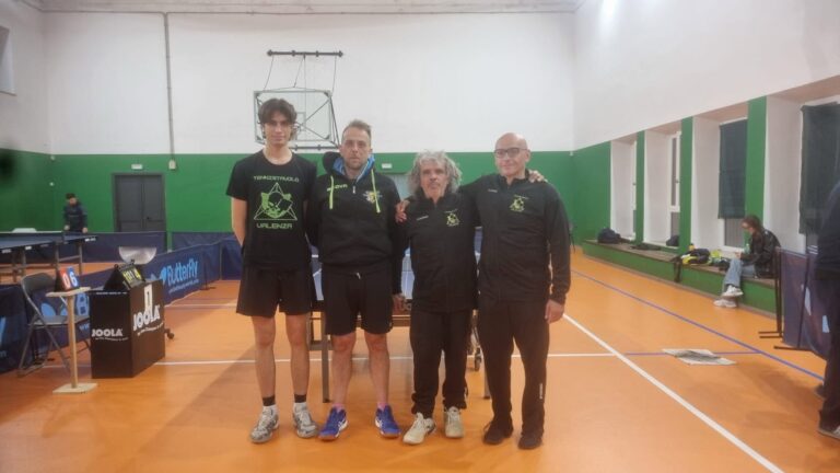 Tennistavolo C1, Rolandi Auto lotta ma cede a Verzuolo Avis